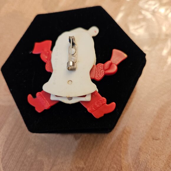 Vintage Santa Pin - Picture 2 of 5